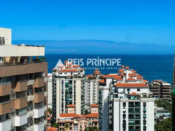 ***COBERTURA COM LINDA VISTA COM 2 QUARTOS, SENDO 1 SUÍTE PARA ALUGAR NA BARRA DA TIJUCA -