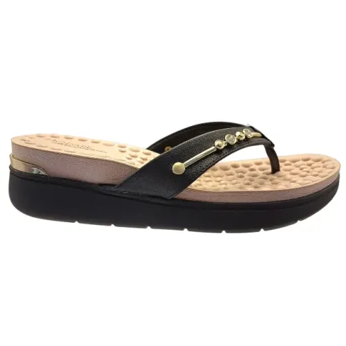 Tamanco Feminino Conforto Massageador Estiloso Modare Preto *745