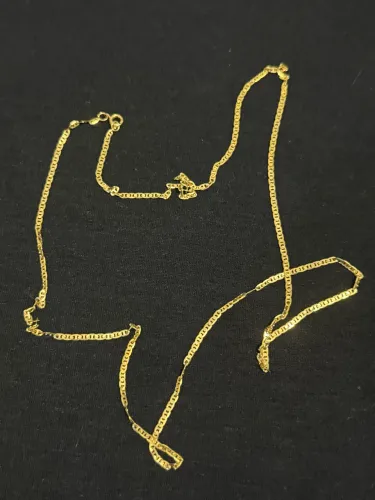 Cordão masculino dourado 