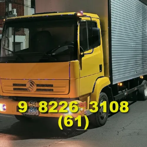 Mudança em caminhão baú para Taguatinga e Ceilândia - Frete rápido e seguro!