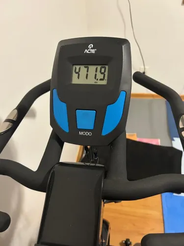 Bicicleta Spinning Pro Acte Sports E17 Azul