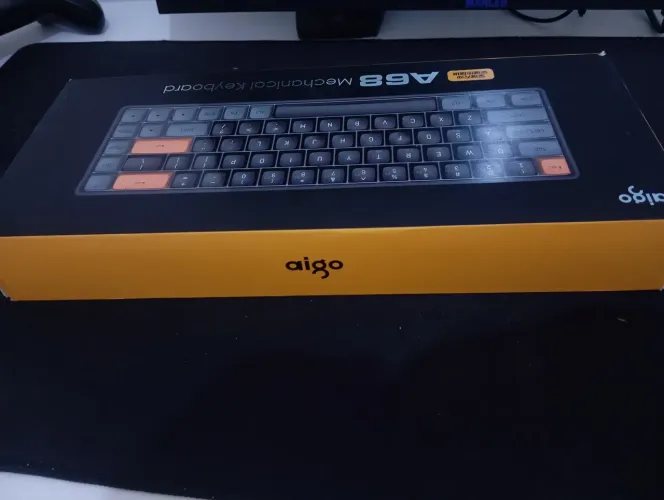 Teclado mecânico aigo a68
