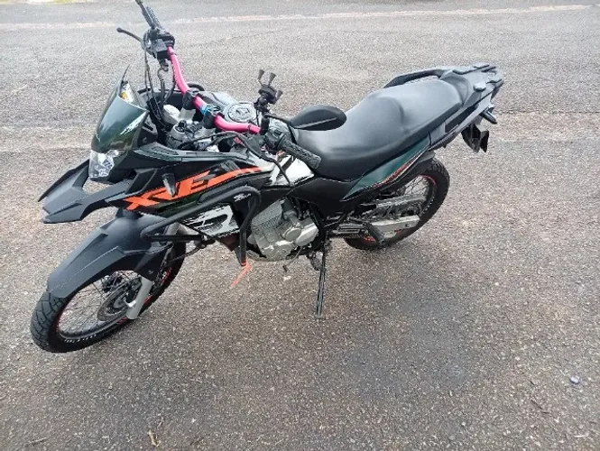 Honda adventure xre 300cc 2019 cor verde completa, moto muito nova e conservadaaaaaaaa
