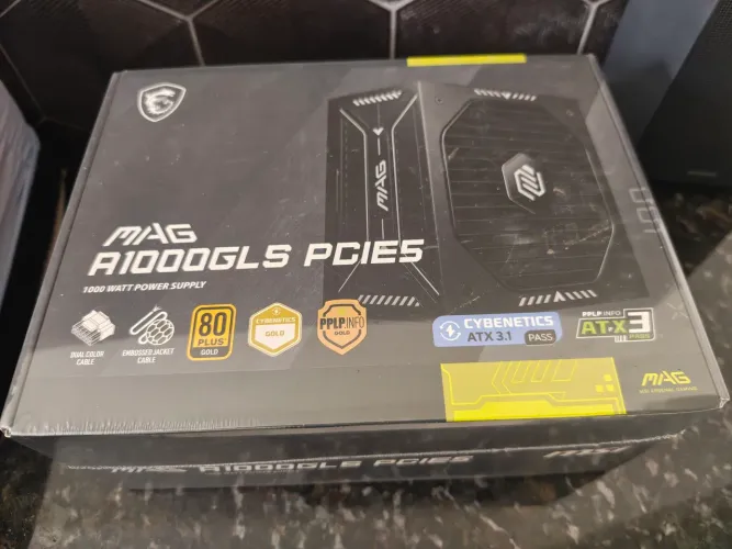Fonte PC MSI MAG 1000w Pcie5 ATX 3.1