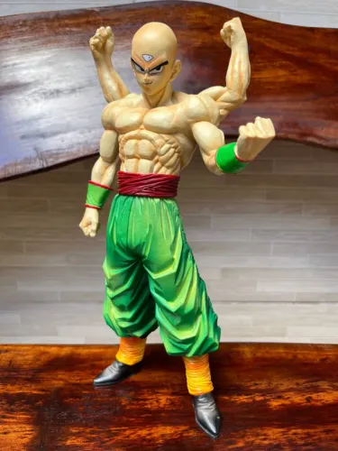 Action Figure Dragon Ball - Tenshinhan 4 Braços 30cm