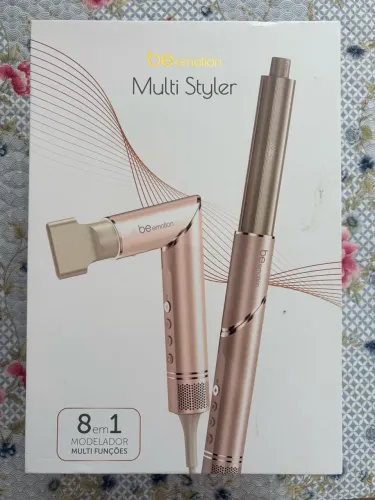 Modelador de cabelo Be emotion multi styler 8 em 1 Polishop