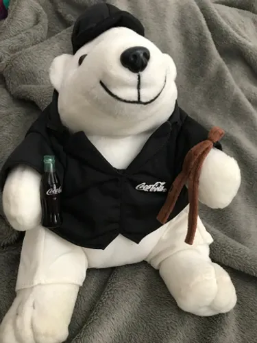 Coca-Cola- Urso Esportista da Coca-Cola original produzido em 2000-NOVO