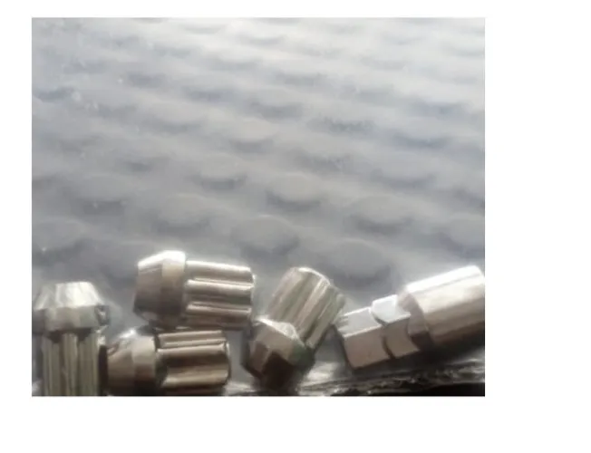 Pouca Parafusos anti furto Aro Chevrolet onix sonic cobalt spin dsds