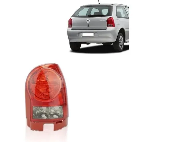 Lanterna Traseira Fume VW Gol G4 2006 a 2011 Direito