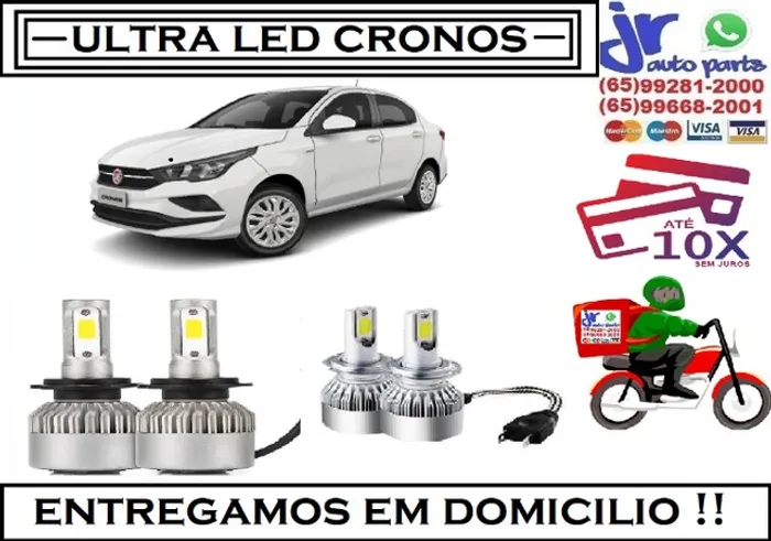 Lampada Ultra LED (Alta)Cronos 6000K 12V 24V
