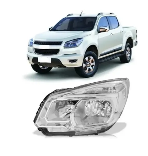 Farol S-10 Cromado Ano:2012/2016