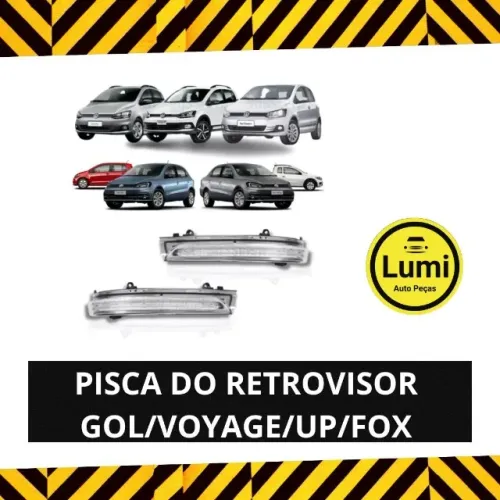 Pisca Retrovisor Gol/UP/Fox - Novo!!