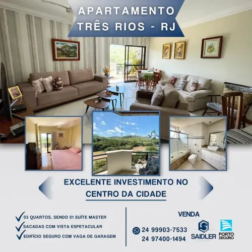 Apartamento - Centro - Três Rios RJ, Beira Rio