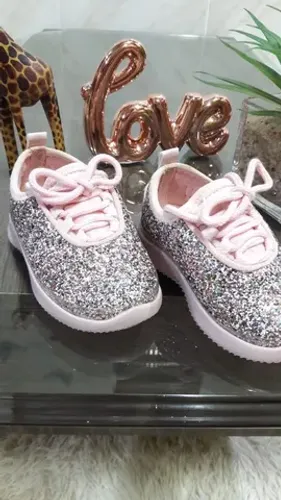 Tênis Rchlo kids Glitter 20-21 baby