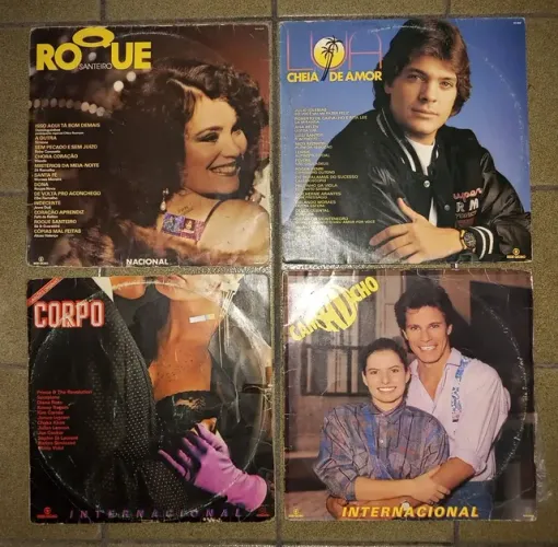Lote de Discos de Novela