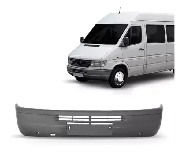 Parachoque Mercedes Benz Sprinter 1997 à 2003 - Van - Cinta Texturizado - TYG