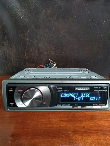 Som automotivo top Pioneer DEH-P5050UB CD USB raridade reliquia antigo.