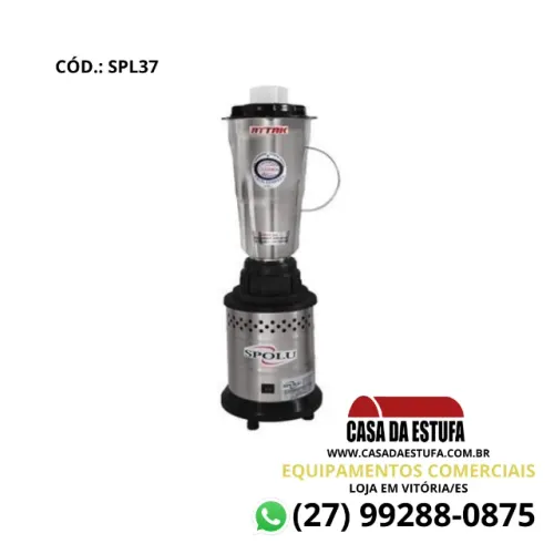 Liquidificador 1,75 Litros Industrial Spolu - Alta Rotação SPL-037