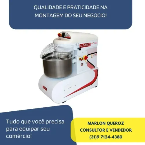 Masseira espiral 25KG Monofasica/ Trifasica