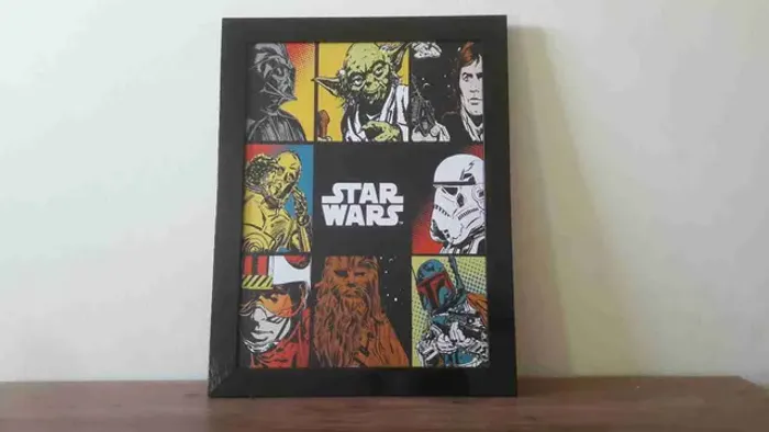 Quadro Star Wars Clássico ACEITO OFERTAS JUSTAS