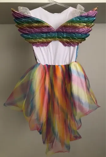 Fantasia de Unicórnio Infantil veste 4 a 7 anos