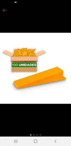 0KIT CUNHA TITANIUM P/ NIVELAMENTO DE PISO PORCELANATO 100PCS