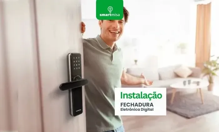Instalação de Fechadura Eletrônica Digital