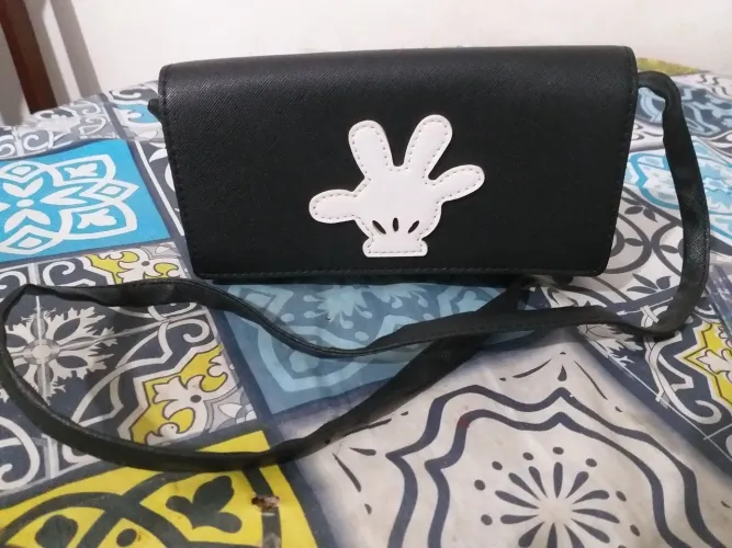 Bolsa Carteira Mickey luva