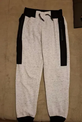 Calça de Moletom Masculina Cinza com Detalhes Preto,  STEVE'S JEANS importada . NOVA!!!