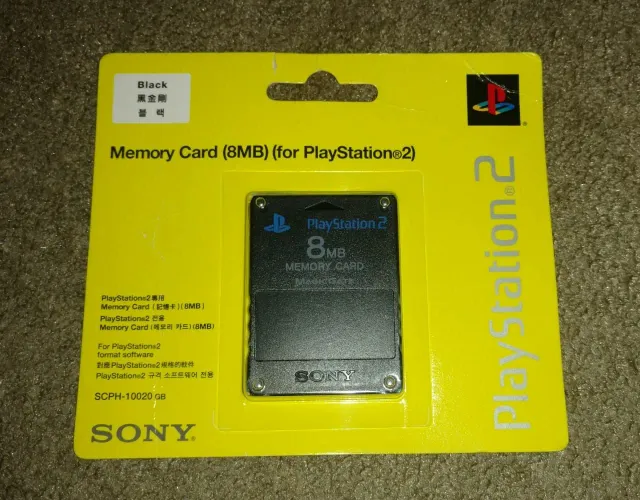 Memory Card - PlayStation 2 - Original! 
