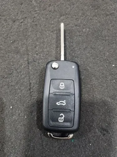 Carcaça chave canivete Volkswagen 3B Gol G6 G7 , Fox Tiguan,Space Fox, Up 