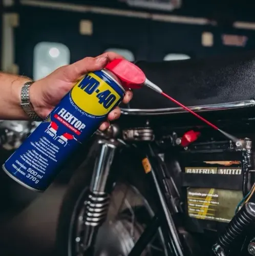 wd-40 produto multiusos flextop 500ml - aerossol