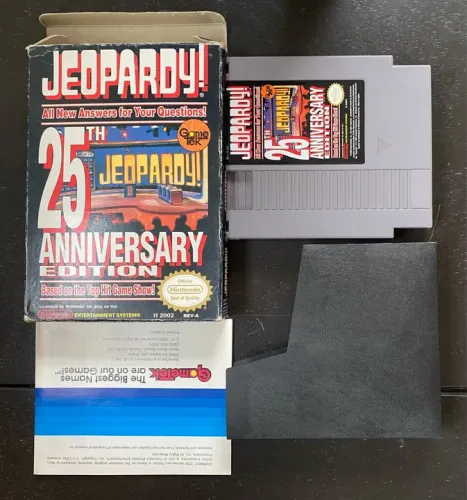 Jogo de Video Game Jeopardy! 25th Anniversary Edition (NES)