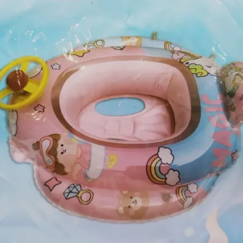 Boia Infantil Cute Bote De Carro Inflavel Jrb-8014