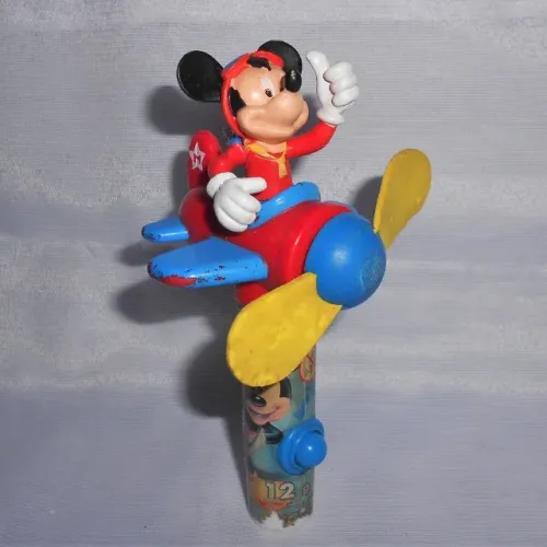 Brinquedo antigo do Mickey de avião que vinha com doces Disney -( Liquidacao fim de ano
