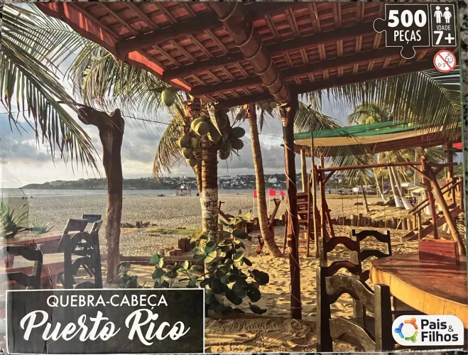 Quebra Cabeça Puerto Rico - 500 peças 