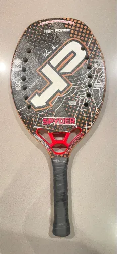 Raquete de Beach Tennis HP Spyder Nova Pouco Uso 100%carbon 3K Triple Layer usei 2x nova