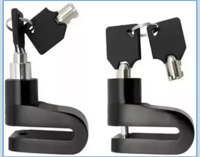 Cadeado Trava Para Disco Freio Moto Antifurto Bike Universal