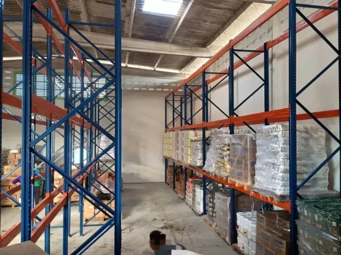 PORTA PALETE 5M ALTURA para 1200kg por nível