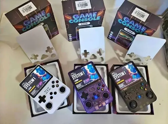 Console Portátil R36S - Jogos Retrô, Emulador e Tela de Alta Resolução