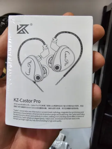 KZ Castor Pro - Fone de ouvido intra-auricular de alta qualidade