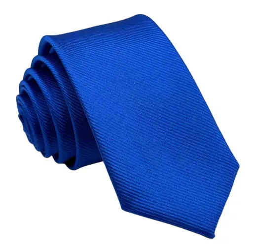 Gravata Azul Royal Slim