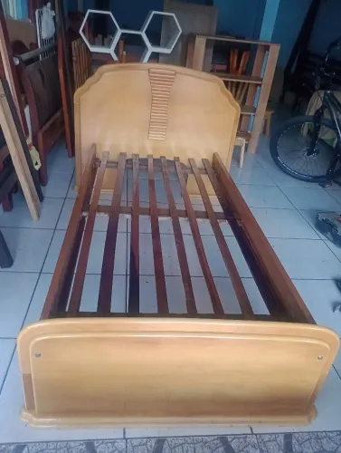Promoção!Cama  retrô  peroba amarela! 399,00