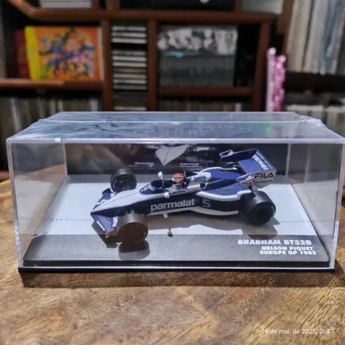 Miniatura Brabham BT52B Nelson Piquet - Colecionador