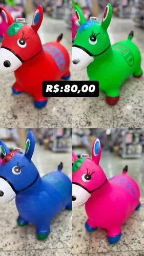 Cavalinho upa upa , consultar cores disponiveis ,rosa,azul,verde e vermelho