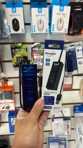 Hub USB 3.0 4 Portas Super Speed Atomo