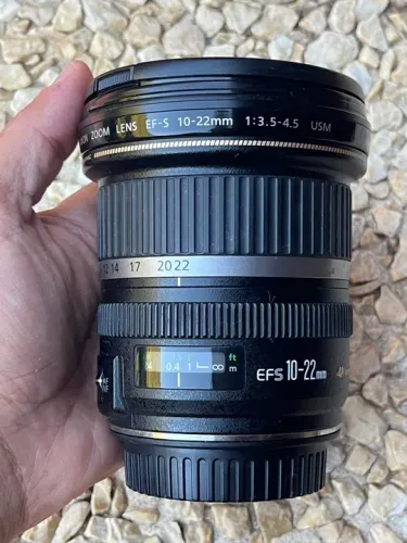 Lente Canon EFS 10-22mm f/3.5-4.5 USM
