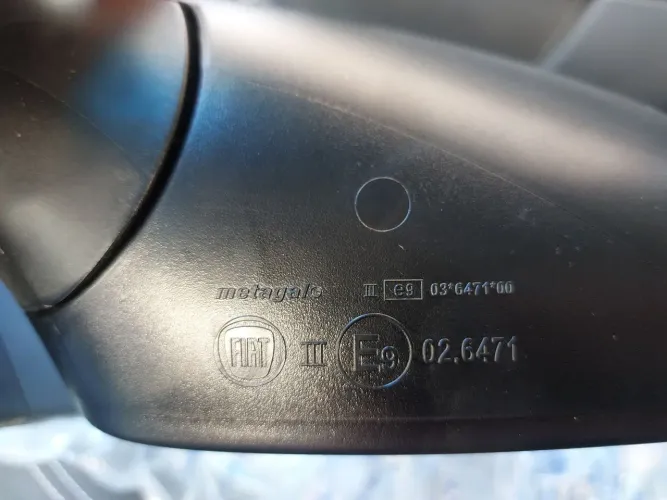 Retrovisor Fiat original Metagal