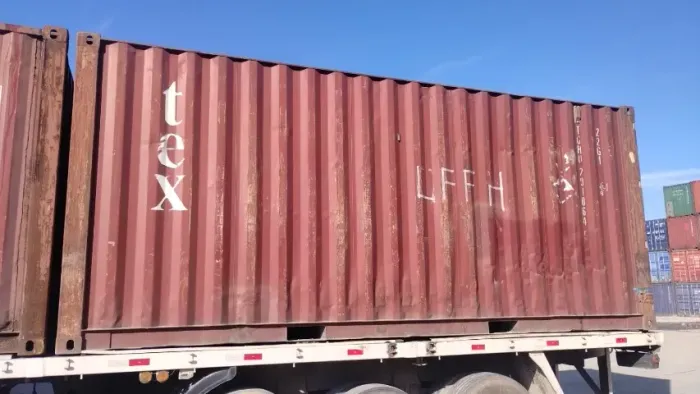Container dry 20 pés