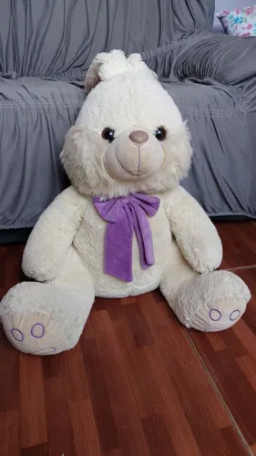 Pelúcia Coelho Branco Gigante